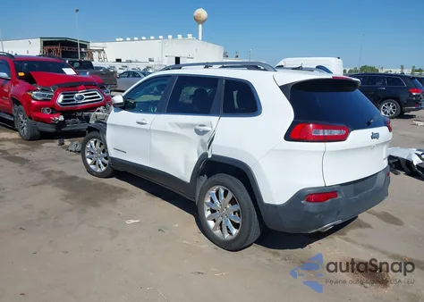 2016 Jeep Cherokee Limited z USA, uszkodzony, nr VIN 1C4PJLDB8GW165133